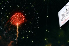 Fireworks over Pattaya at the International Fireworks 2018 event